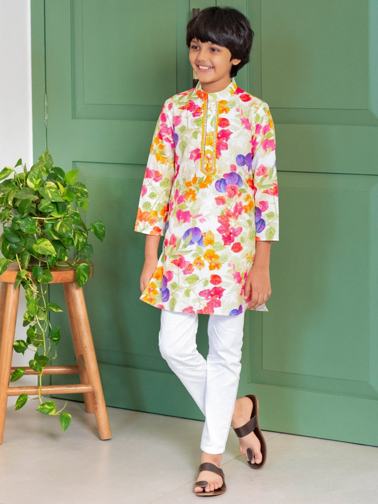 Bougainvillea Kurta Pyjama SetKURTA SETFREE SPARROW