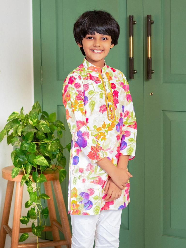 Bougainvillea Kurta Pyjama SetKURTA SETFREE SPARROW