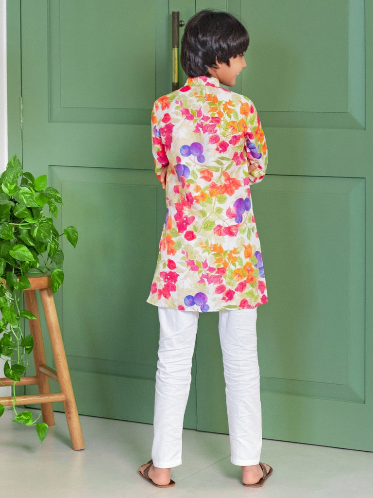 Bougainvillea Kurta Pyjama SetKURTA SETFREE SPARROW