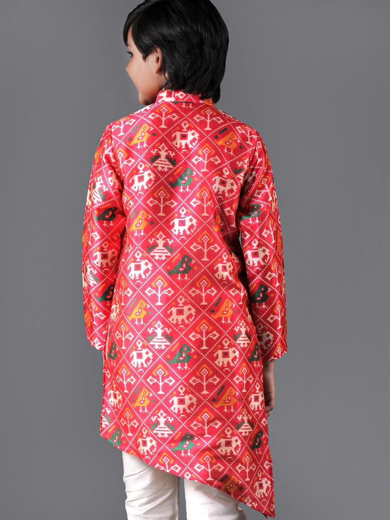 Asymmetric Patola Kurta SetKURTA SETFREE SPARROW