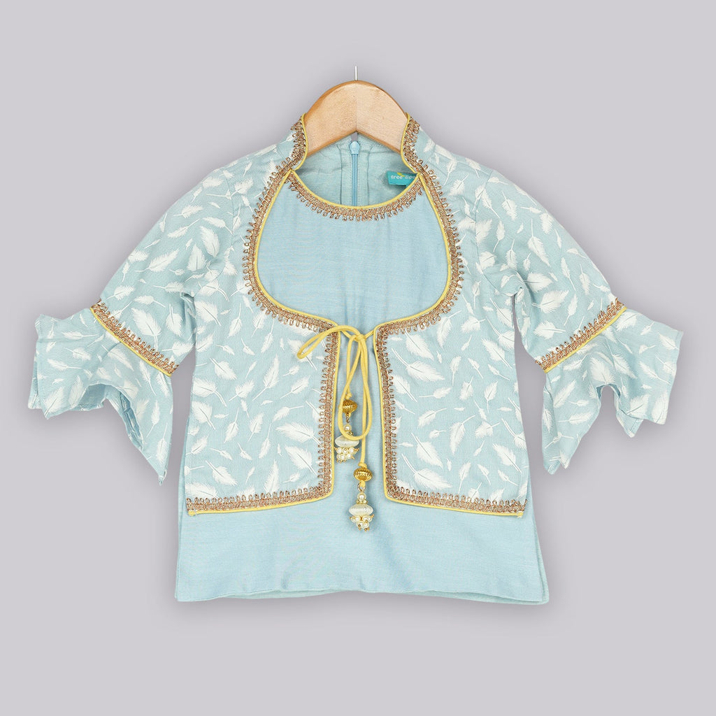 Belle Blue Sharara SetSharara setFREE SPARROW