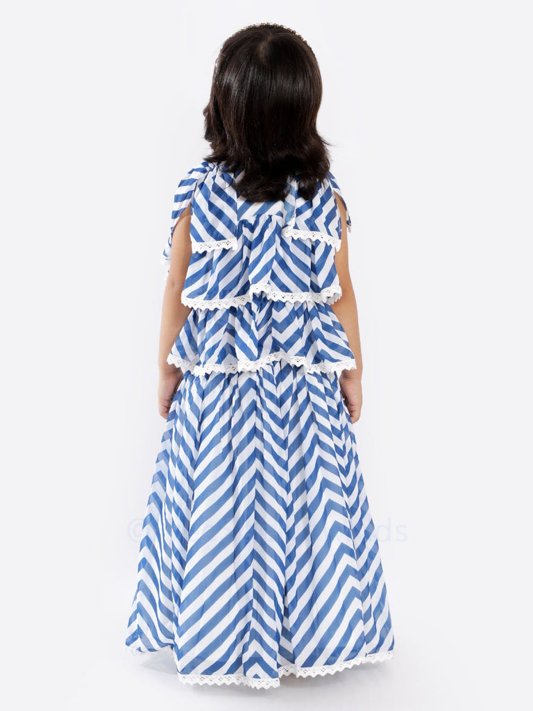 Blue Cloud Lehenga SetLEHENGAFREE SPARROW