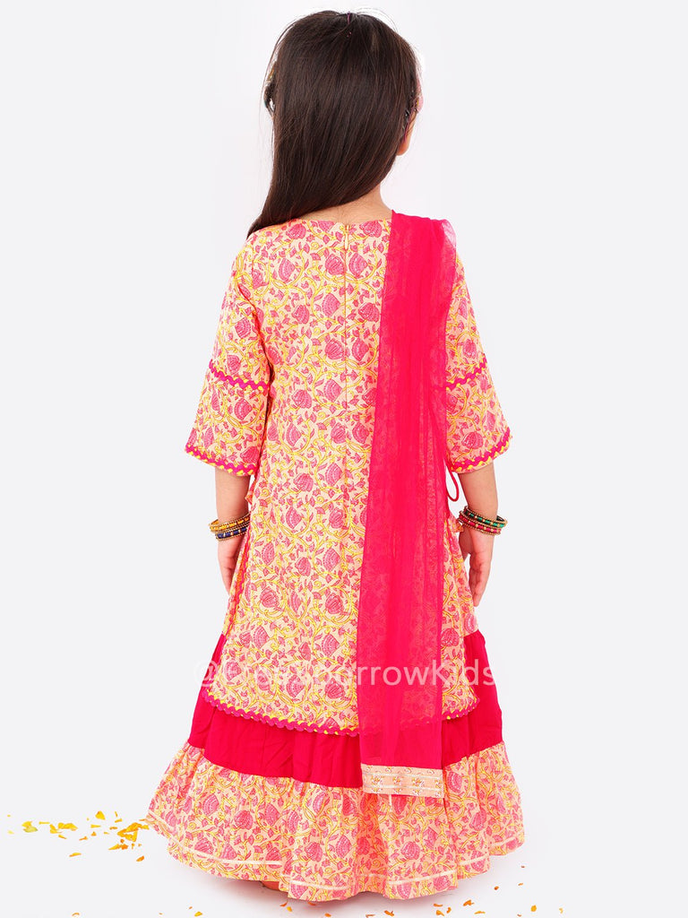 Bohemian Sunset Anarkali SetANARKALIFREE SPARROW