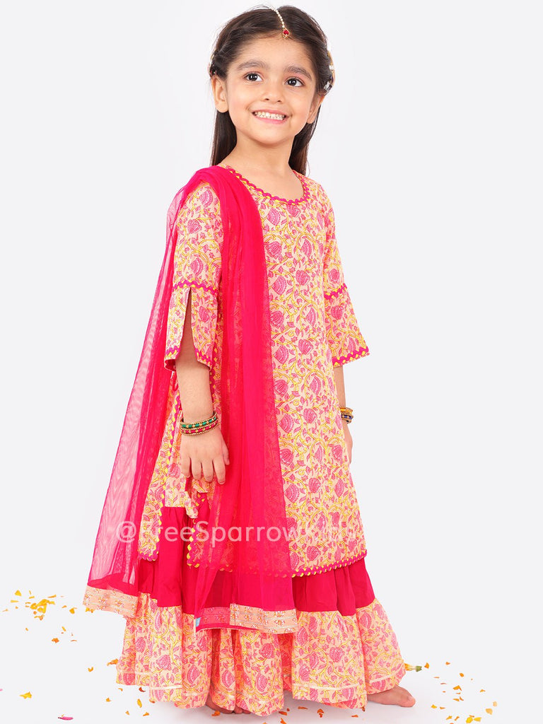 Bohemian Sunset Anarkali SetANARKALIFREE SPARROW