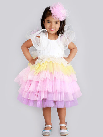 Candy Land Dress With Hair ClipDressFREE SPARROW