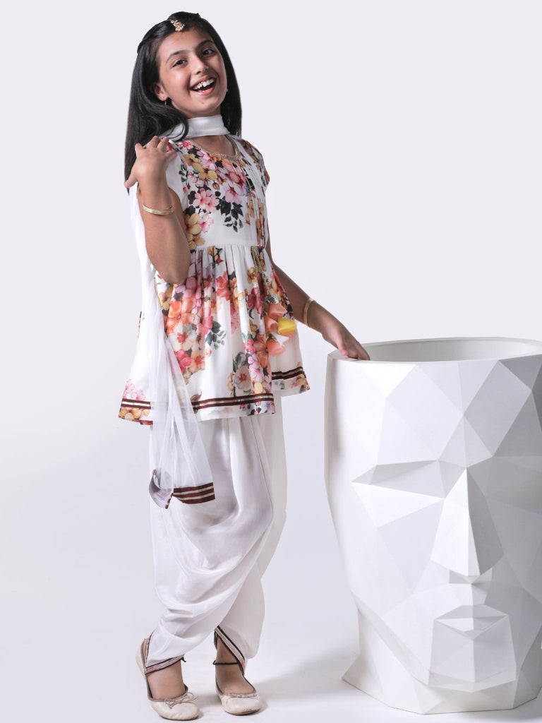 Caramel Peplum Dhoti SetDHOTI SETFREE SPARROW