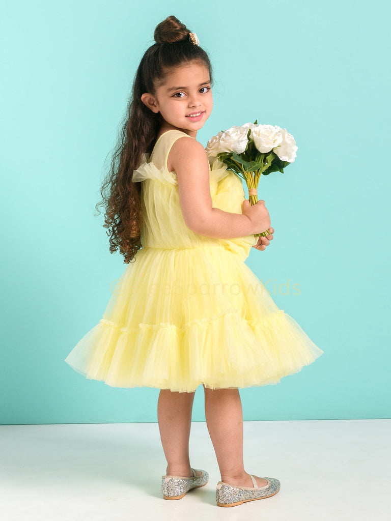 Crown Rosa Dress With Hair ClipDressFREE SPARROW