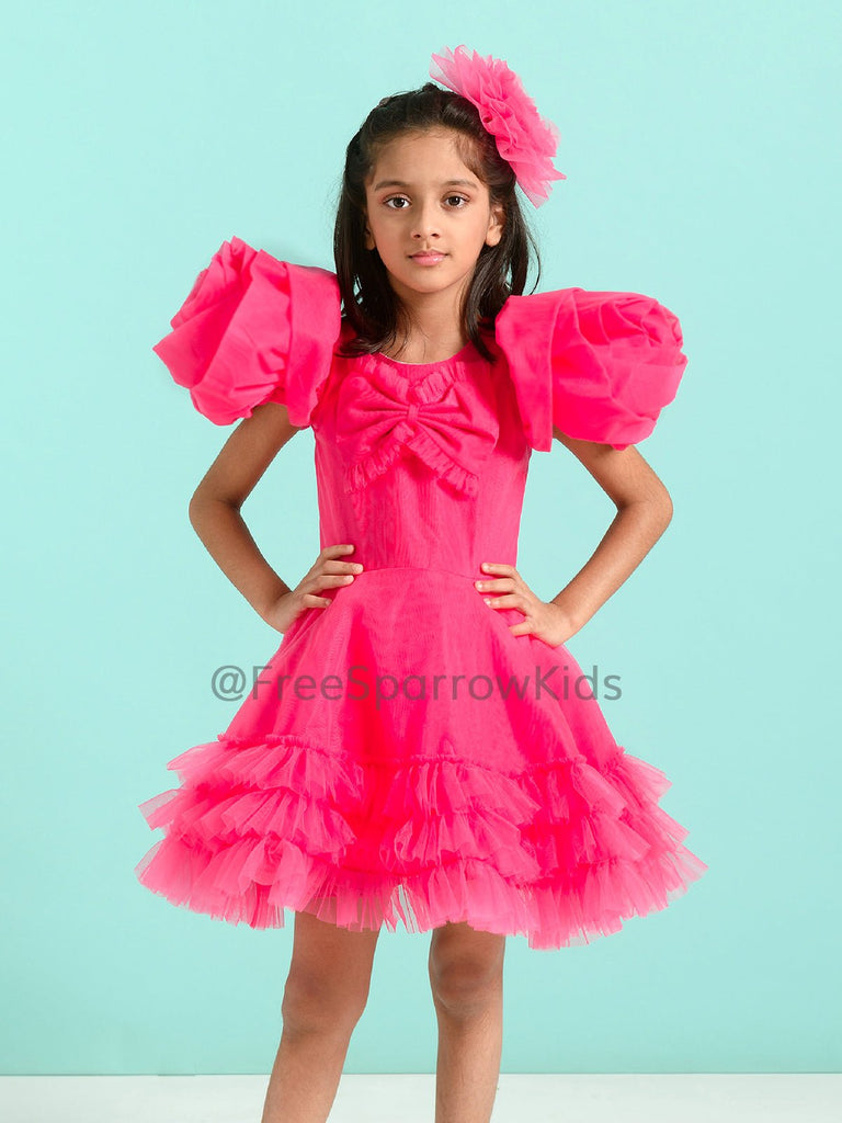 Fairy Rose Dress With Hair ClipDressFREE SPARROW