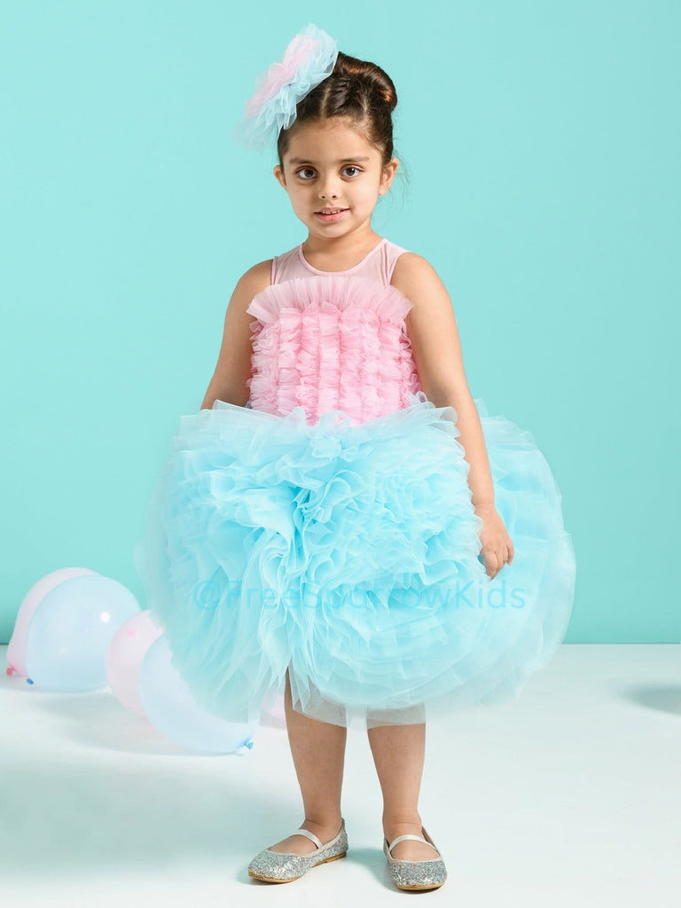 Floral Dunes Dress With Hair ClipDressFREE SPARROW