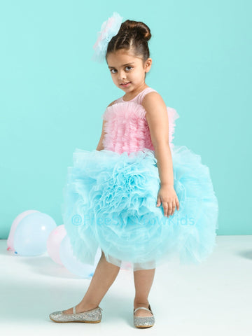Floral Dunes Dress With Hair ClipDressFREE SPARROW