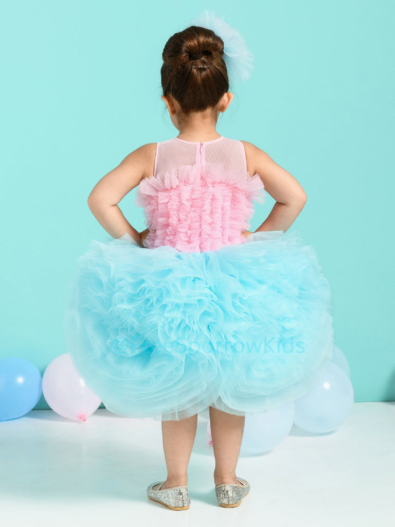 Floral Dunes Dress With Hair ClipDressFREE SPARROW