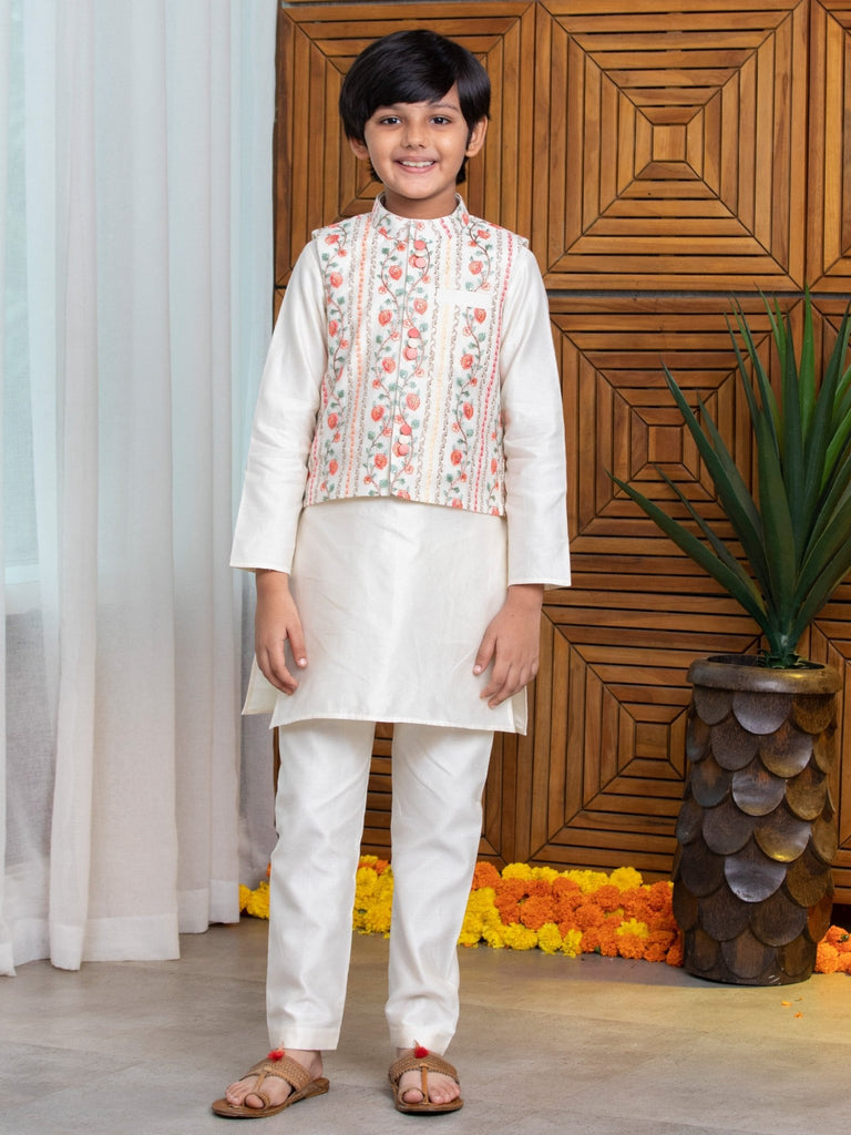 Floral Jacket Kurta SetKURTA SETFREE SPARROW