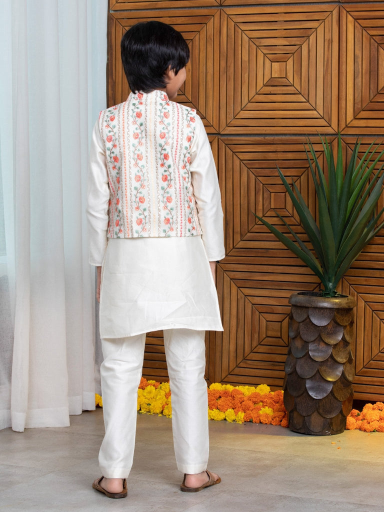 Floral Jacket Kurta SetKURTA SETFREE SPARROW