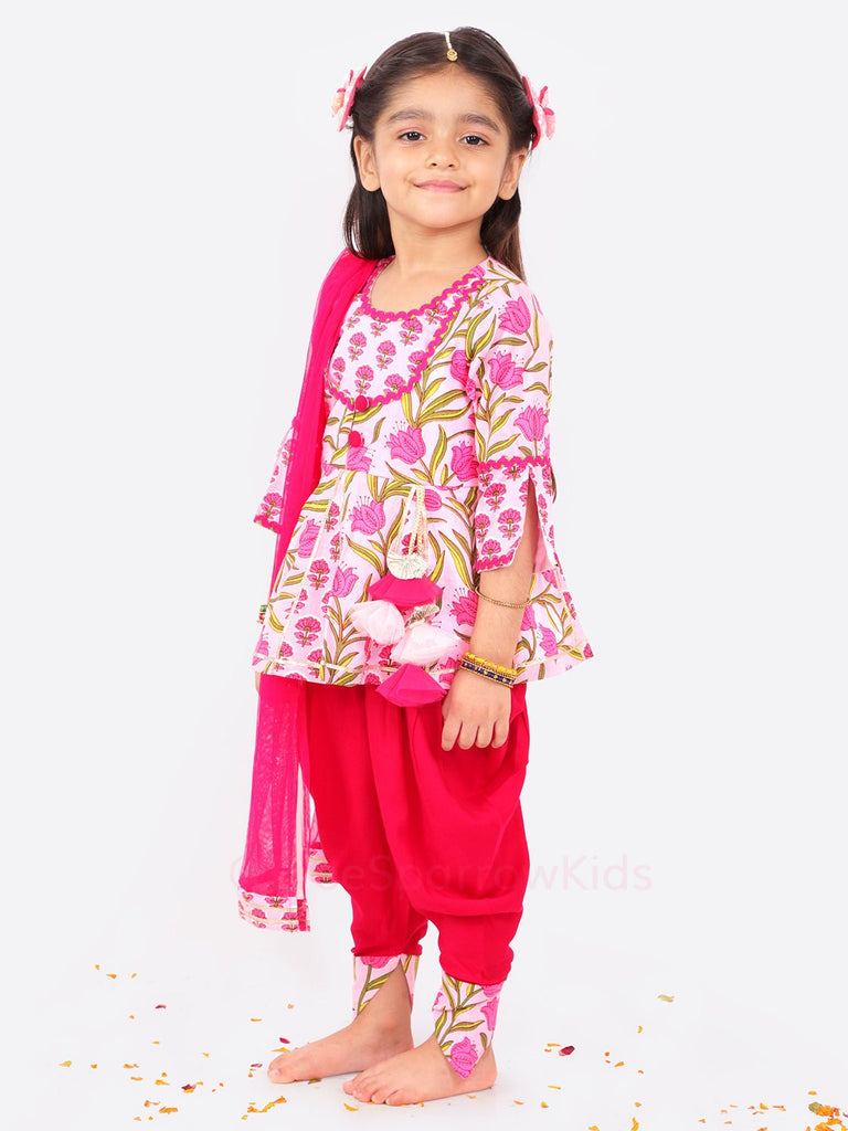 Floral Rush Dhoti setDhoti KurtaFREE SPARROW