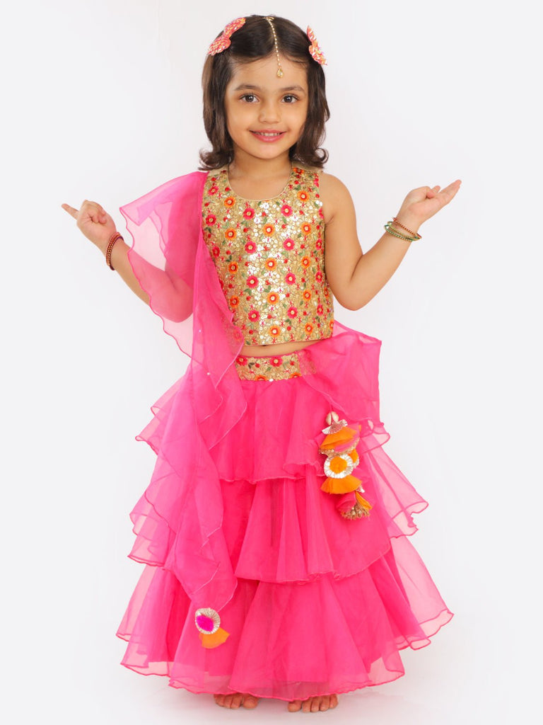 Fuchsia Charmer Lehenga SetLEHENGAFREE SPARROW