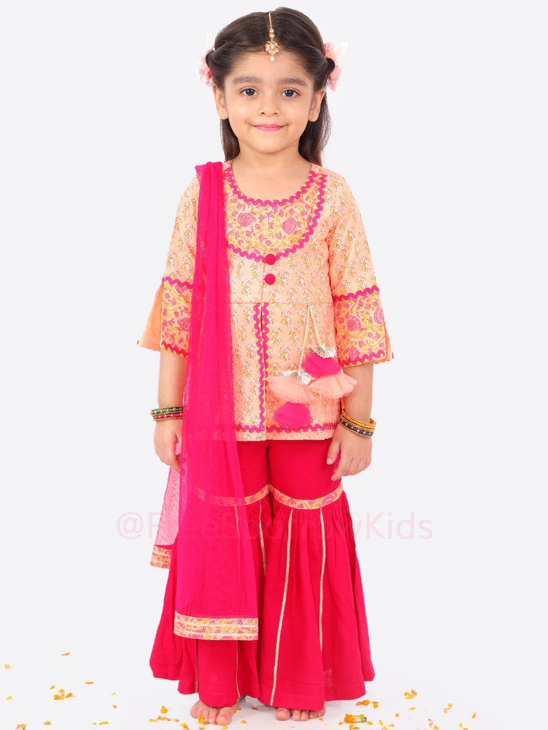 Gulmohar Sharara SetSharara setFREE SPARROW