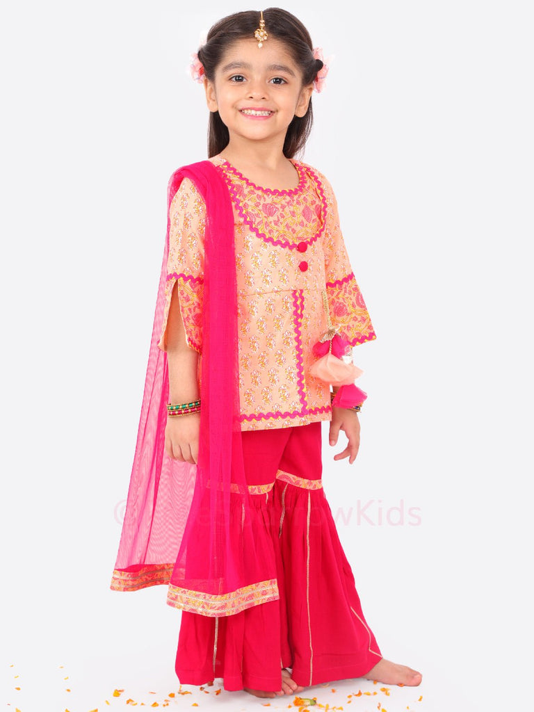 Gulmohar Sharara SetSharara setFREE SPARROW