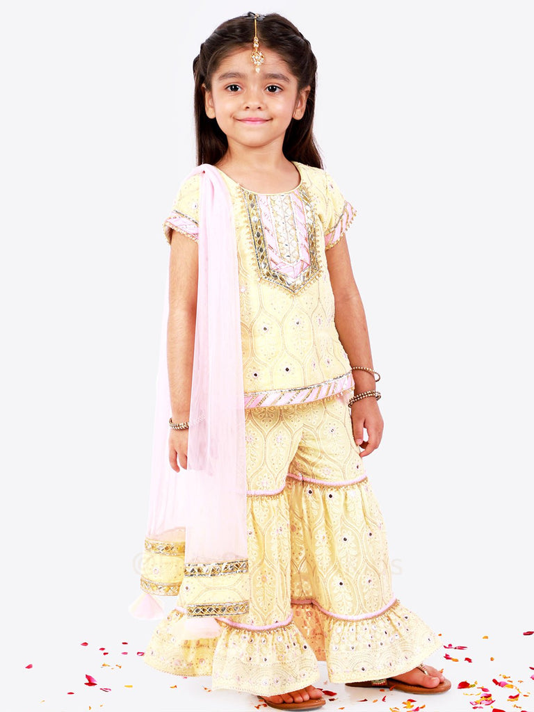 Hawaiian Kurta Sharara SetSHARARAFREE SPARROW