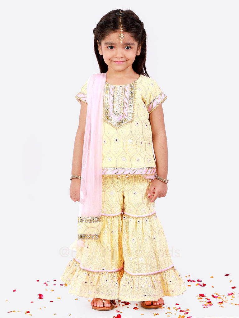 Hawaiian Kurta Sharara SetSHARARAFREE SPARROW