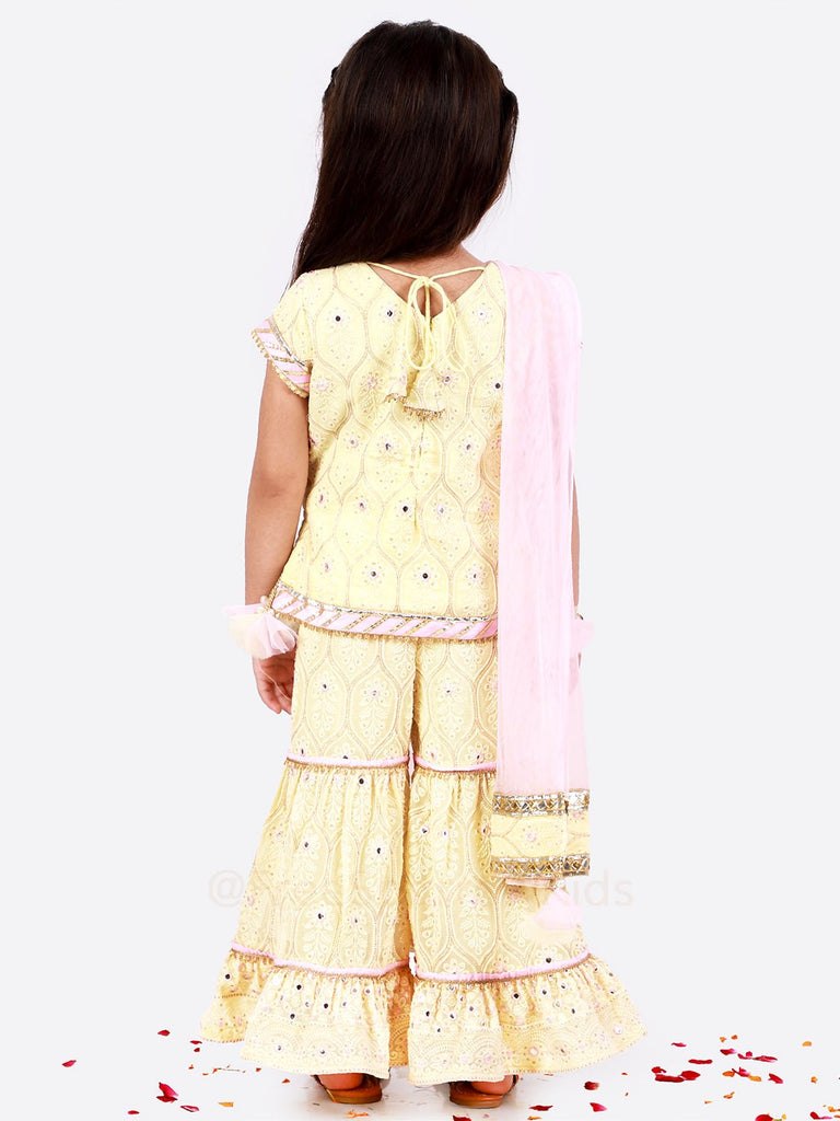 Hawaiian Kurta Sharara SetSHARARAFREE SPARROW