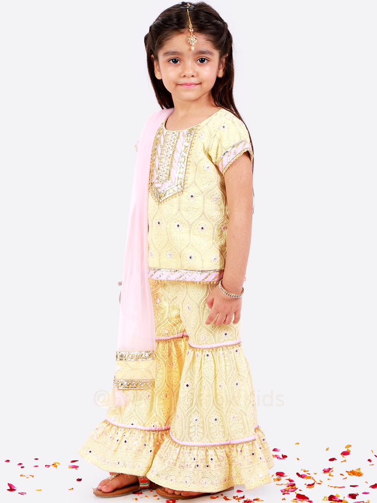 Hawaiian Kurta Sharara SetSHARARAFREE SPARROW