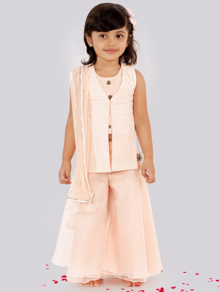 Juliet Rose Jacket Sharara SetSHARARAFREE SPARROW