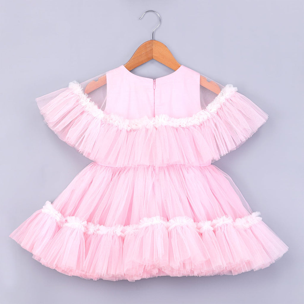 Magical Pink Cape DressDressFREE SPARROW
