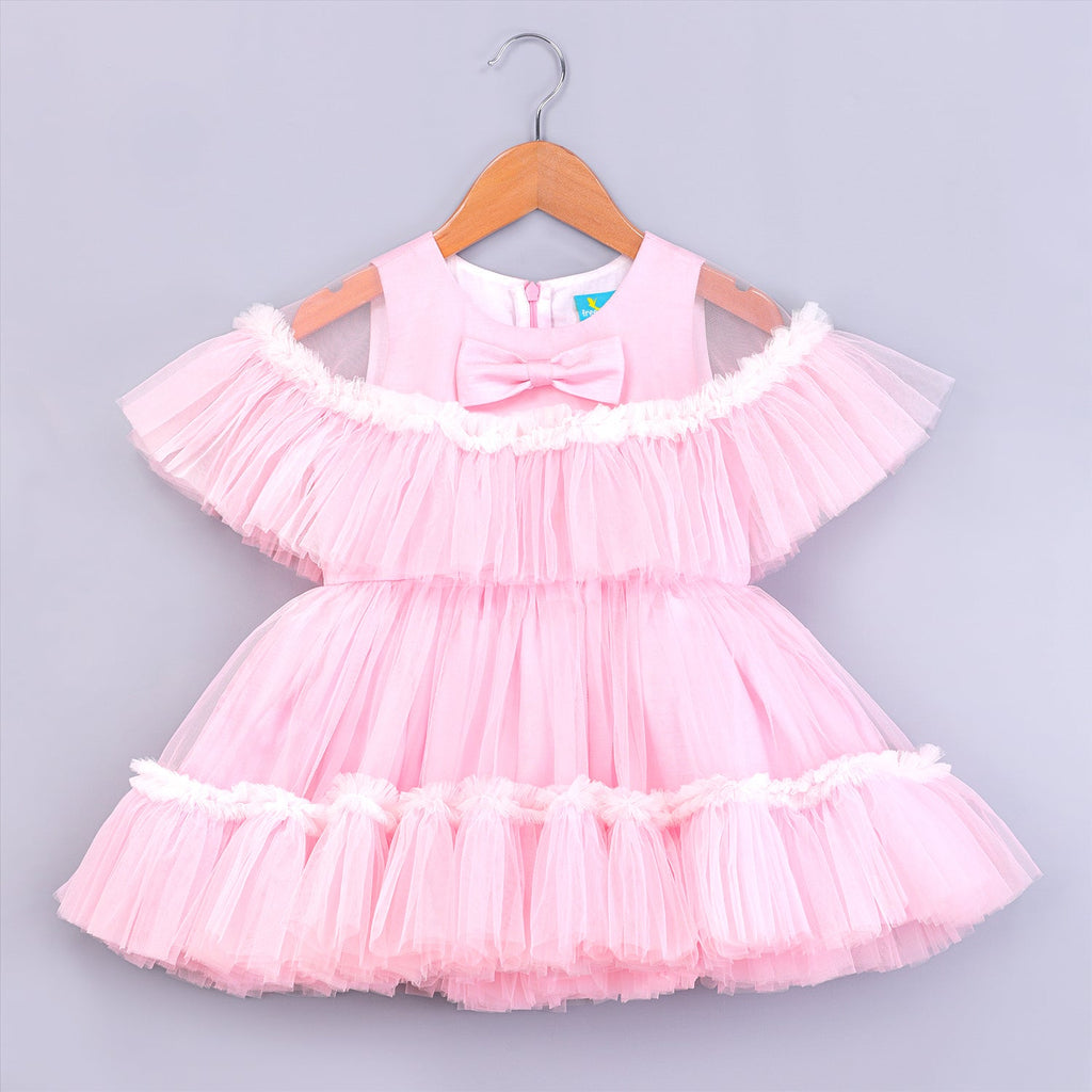 Magical Pink Cape DressDressFREE SPARROW