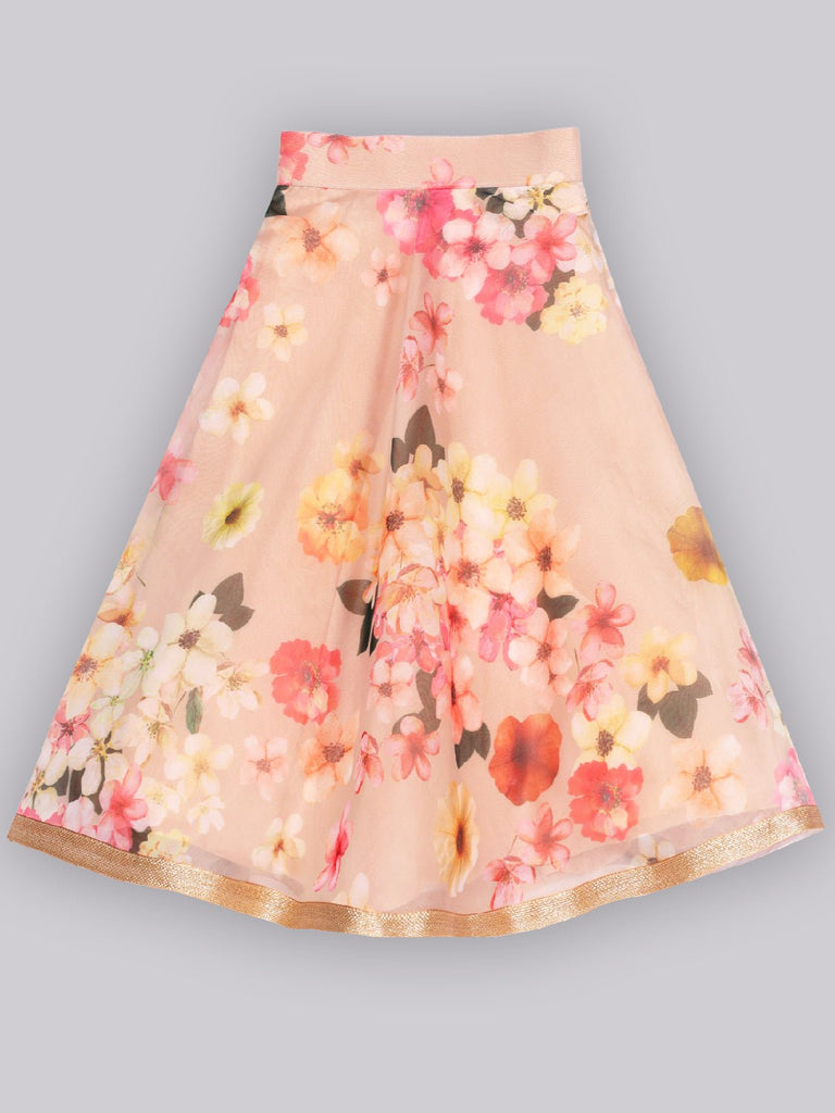 Meera Beige Lehenga SetLehenga CholiFREE SPARROW
