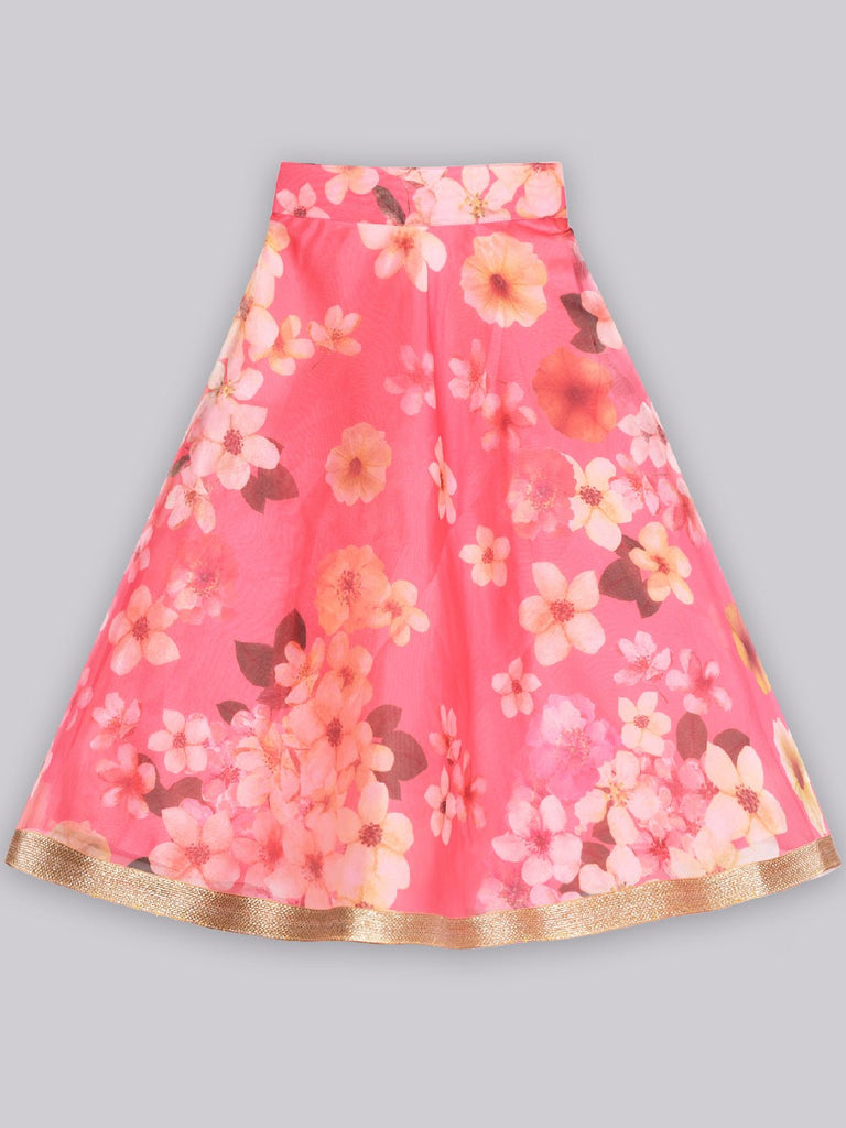 Meera Tomato Red Lehenga SetLehenga CholiFREE SPARROW
