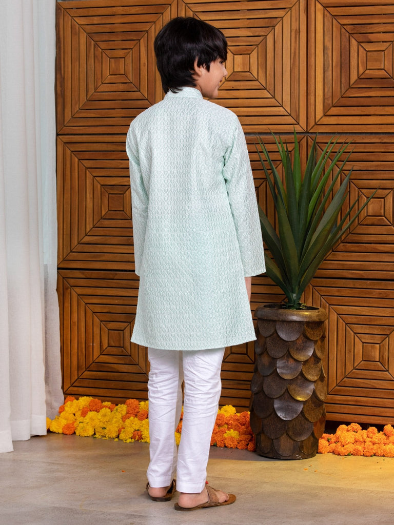 Mint Rose Kurta SetKURTA SETFREE SPARROW