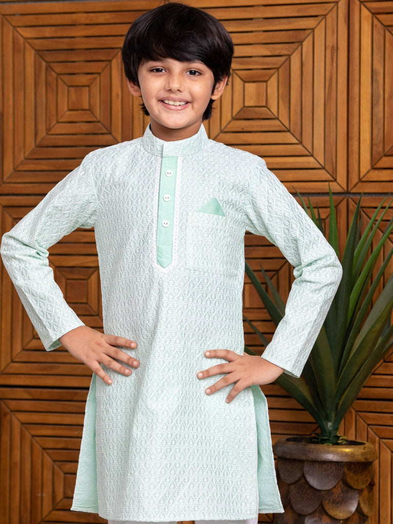 Mint Rose Kurta SetKURTA SETFREE SPARROW