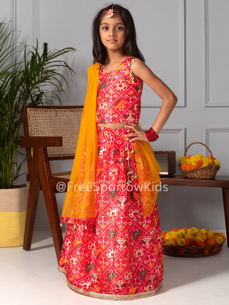 Patola Print Lehenga SetLEHENGAFREE SPARROW