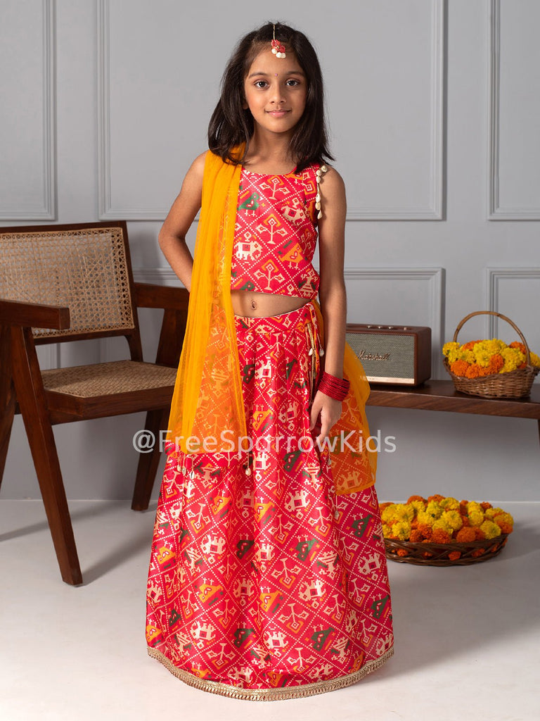 Patola Print Lehenga SetLEHENGAFREE SPARROW