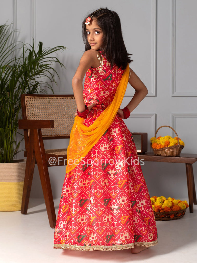 Patola Print Lehenga SetLEHENGAFREE SPARROW
