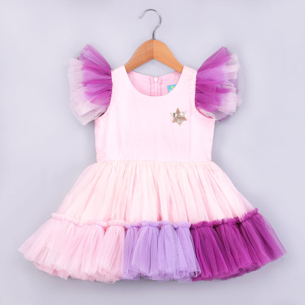 Pink Star DressDressFREE SPARROW