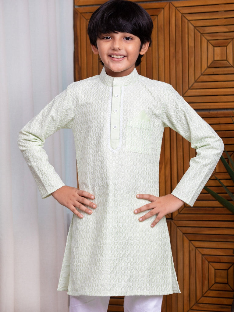 Pista Rose Kurta SetKURTA SETFREE SPARROW