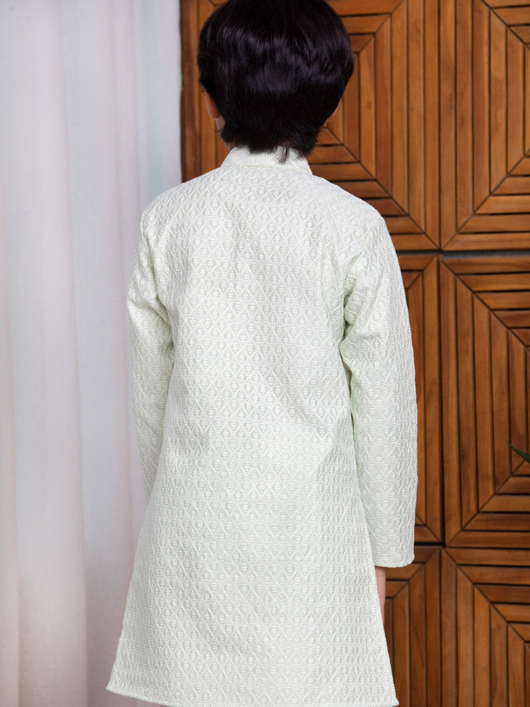Pista Rose Kurta SetKURTA SETFREE SPARROW