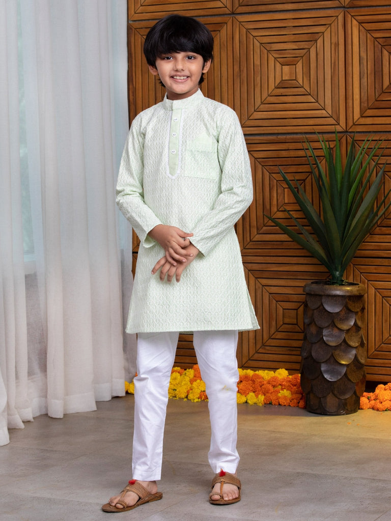 Pista Rose Kurta SetKURTA SETFREE SPARROW