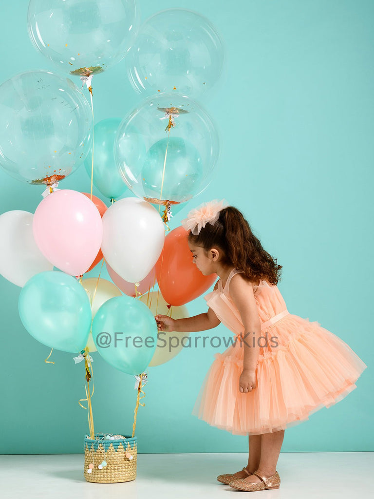 Pretty Me Dress With Hair ClipDressFREE SPARROW