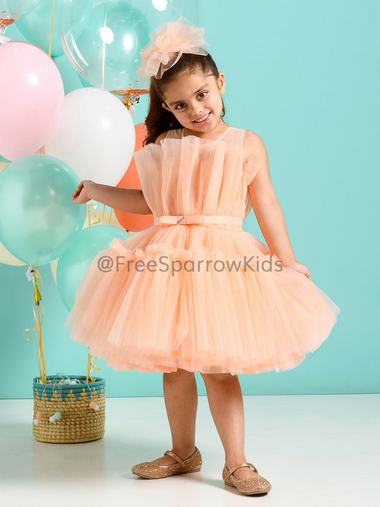Pretty Me Dress With Hair ClipDressFREE SPARROW