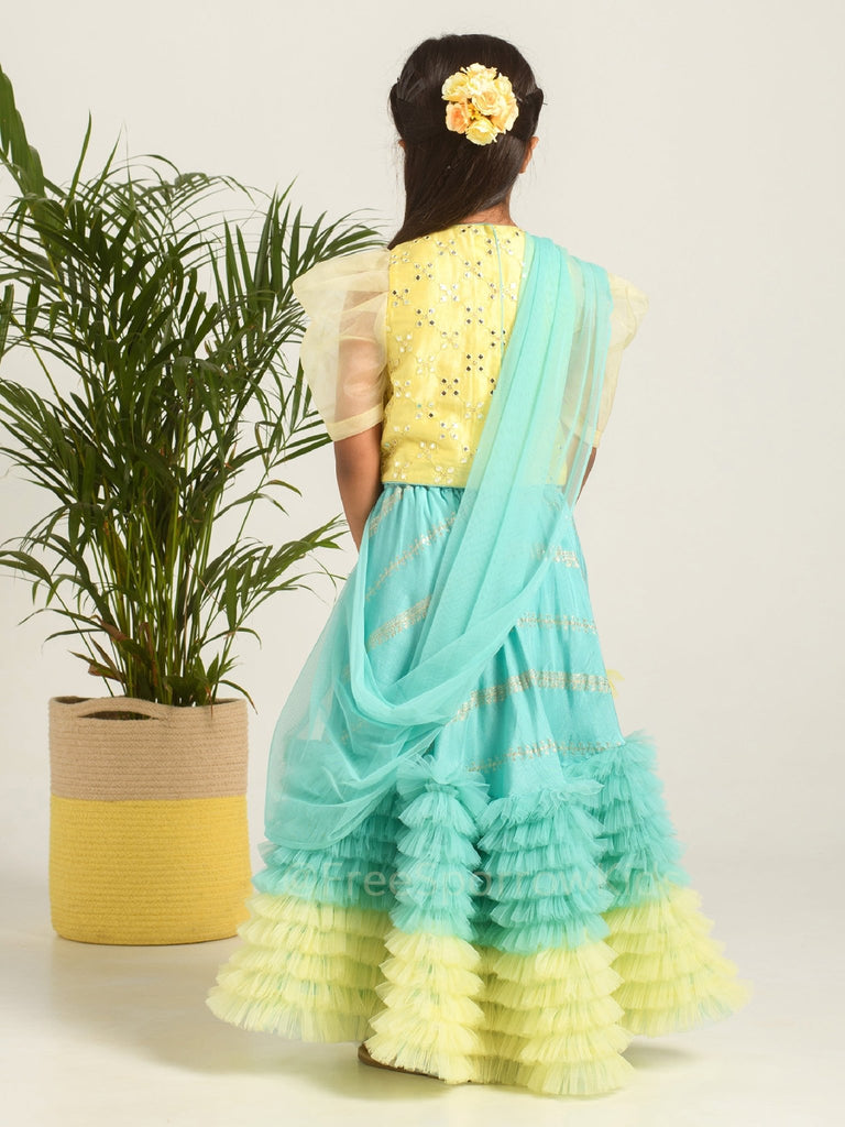 Tropical Fun Lehenga SetLEHENGAFREE SPARROW