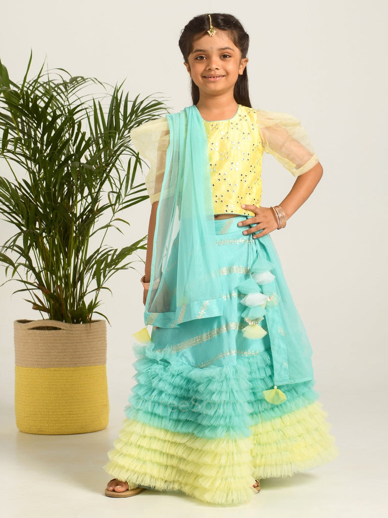 Tropical Fun Lehenga SetLEHENGAFREE SPARROW