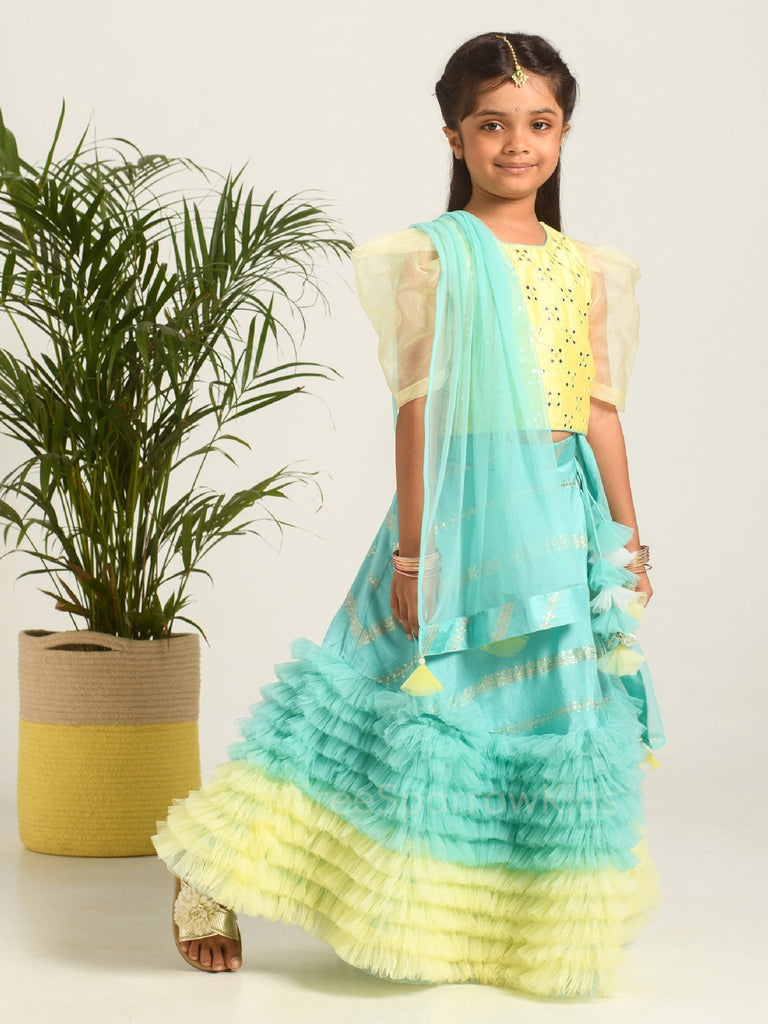 Tropical Fun Lehenga SetLEHENGAFREE SPARROW