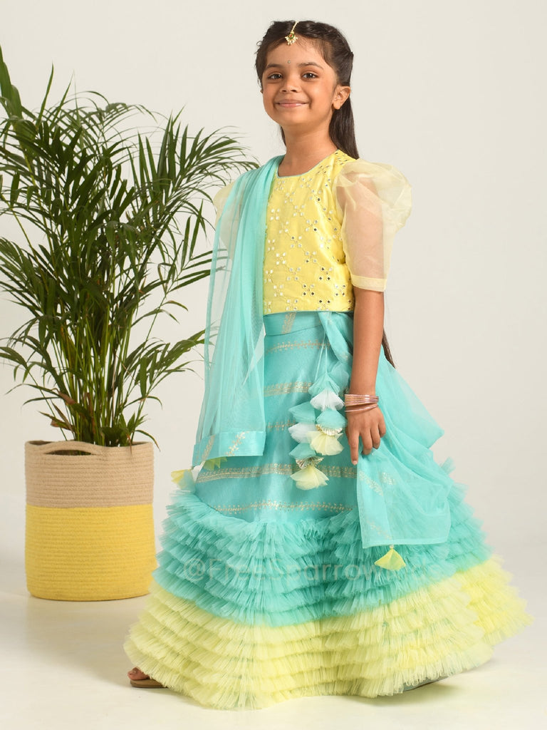 Tropical Fun Lehenga SetLEHENGAFREE SPARROW