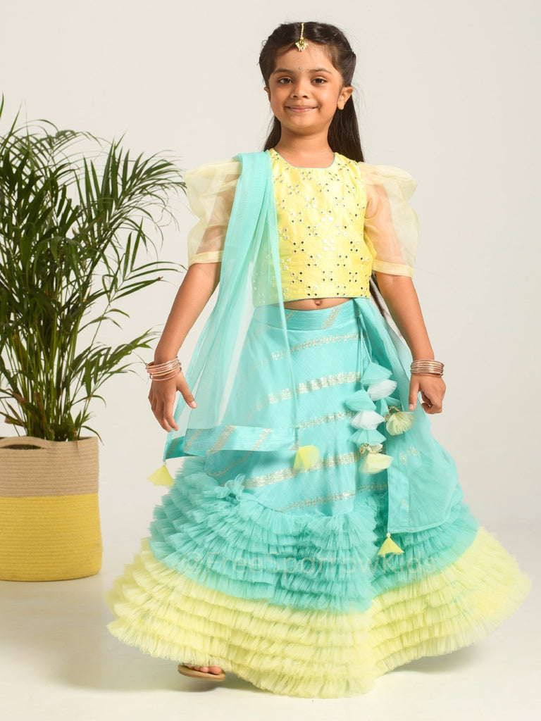 Tropical Fun Lehenga SetLEHENGAFREE SPARROW
